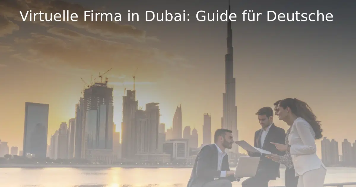 Virtuelle Firma in Dubai Guide für Deutsche