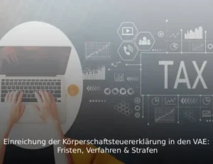 Einreichung der Körperschaftsteuererklärung in den VAE – Fristen, Verfahren & Strafen