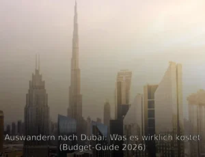 Auswandern Dubai Kosten Was es wirklich kostet (Budget-Guide 2026)