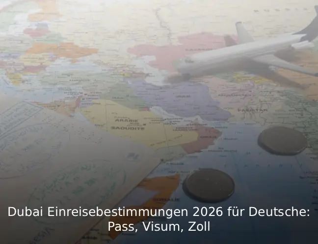 Dubai Einreisebestimmungen 2026 für Deutsche Pass, Visum, Zoll