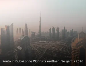 Konto in Dubai ohne Wohnsitz eröffnen So klappt es 2026