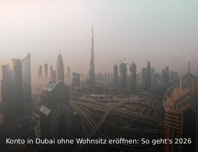 Konto in Dubai ohne Wohnsitz eröffnen So klappt es 2026