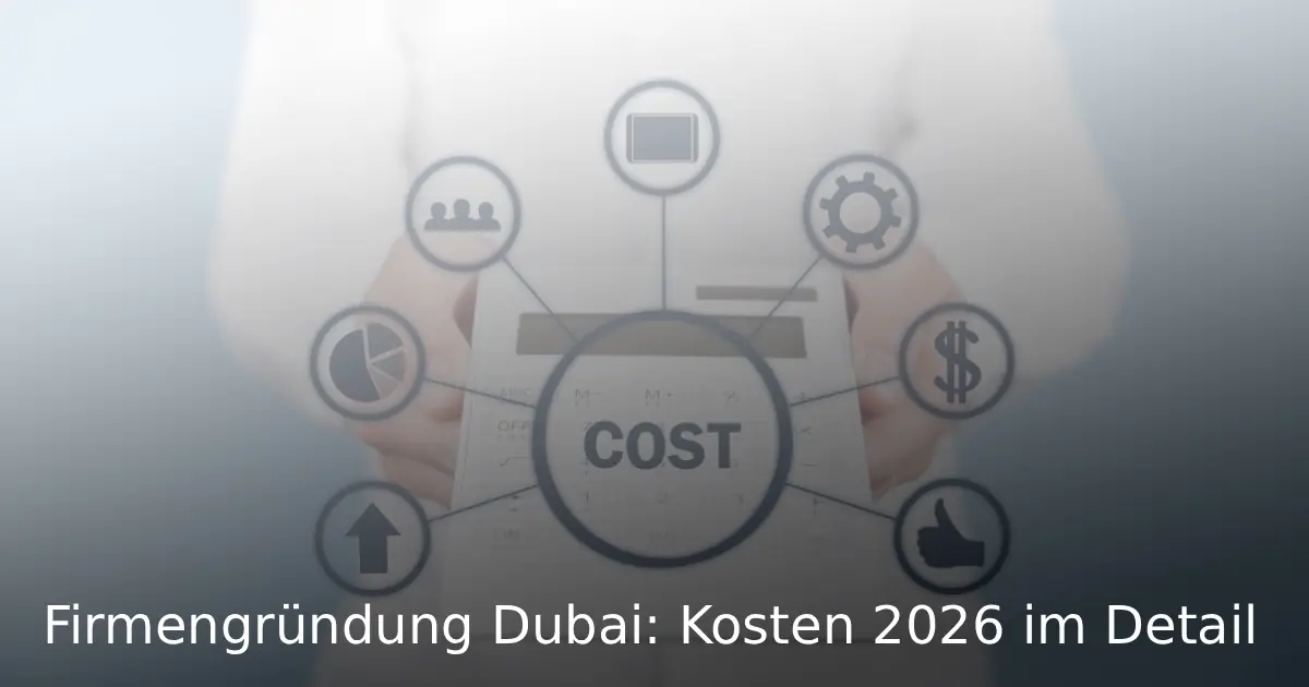 Firmengründung Dubai Kosten 2026 im Detail