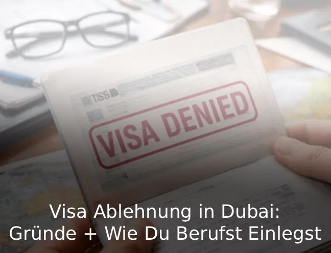 Visa Ablehnung in Dubai Gründe + Wie Du Berufst Einlegst