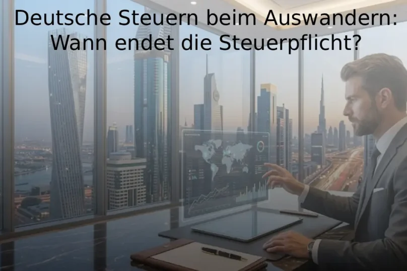 Deutsche Steuern beim Auswandern Wann endet die Steuerpflicht