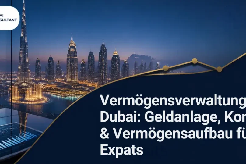Vermögensverwaltung Dubai Geldanlage, Konten & Vermögensaufbau für Expats